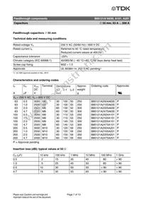 B85121A2475A201 Datasheet Page 8