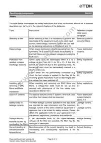 B85321A2205A501 Datasheet Page 9