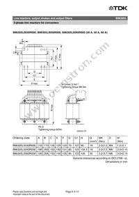 B86305L0230S000 Datasheet Page 6