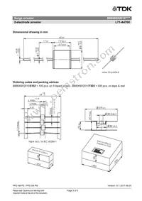 B88069X2010T502 Datasheet Page 3