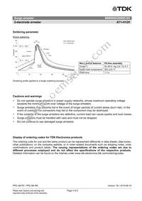 B88069X2090S102 Datasheet Page 4