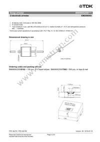 B88069X2500S102 Datasheet Page 3