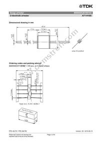 B88069X2610S102 Datasheet Page 3