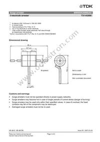 B88069X3090B252 Datasheet Page 3