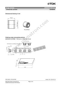 B88069X4190T103 Datasheet Page 3