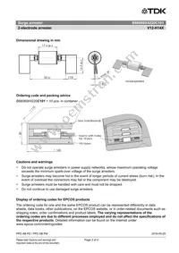 B88069X4220C101 Datasheet Page 3