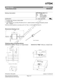 B88069X4231S102 Datasheet Page 3