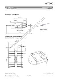 B88069X4643T602 Datasheet Page 3