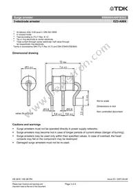 B88069X4991B502 Datasheet Page 3