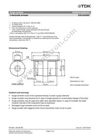 B88069X5460B502 Datasheet Page 3