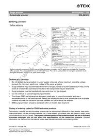 B88069X5941T203 Datasheet Page 5