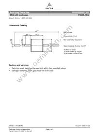 B88069X6000T502 Datasheet Page 4