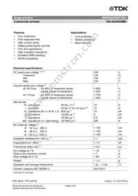 B88069X6680T902 Datasheet Page 2