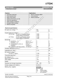 B88069X6881T902 Datasheet Page 2