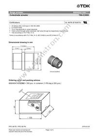 B88069X7450C502 Datasheet Page 3