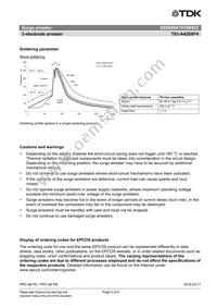 B88069X7970B502 Datasheet Page 5