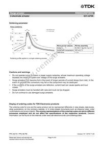 B88069X8091B502 Datasheet Page 4