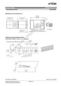 B88069X8361T203 Datasheet Page 4