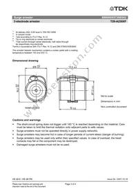 B88069X8720B502 Datasheet Page 3