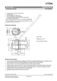 B88069X9370B502 Datasheet Page 3