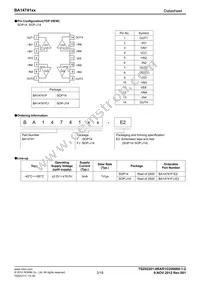 BA14741FJ-GE2 Datasheet Page 2