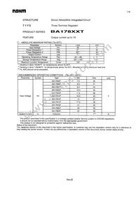 BA17809T Datasheet Cover