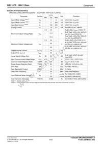 BA2115FVM-TR Datasheet Page 4