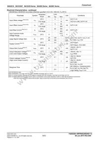 BA2901SKN-E2 Datasheet Page 8