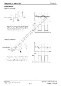 BA2901YFV-MGE2 Datasheet Page 22