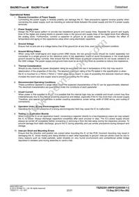 BA2901YFV-MGE2 Datasheet Page 23