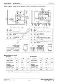 BA30E00WHFP-TR Datasheet Page 2