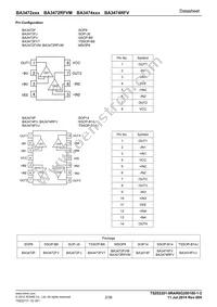 BA3474F-E2 Datasheet Page 2