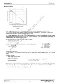 BA3662CP-V5E2 Datasheet Page 9