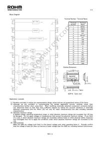 BA3835F-E2 Datasheet Page 3