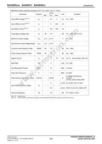 BA4580RFVT-E2 Datasheet Page 5