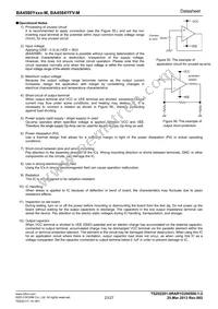 BA4584YFV-MGE2 Datasheet Page 23