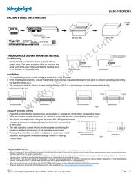 BA56-11SURKWA Datasheet Page 4