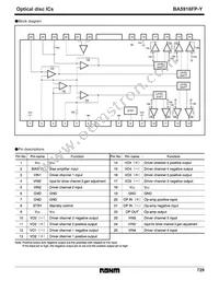 BA5916FP-YE2 Datasheet Page 2