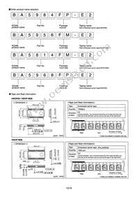 BA5956FM-E2 Datasheet Page 15