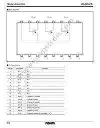 BA6254FS-E2 Datasheet Page 2