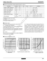 BA6254FS-E2 Datasheet Page 3