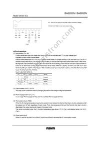 BA6283N Datasheet Page 5