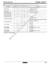 BA6289F-E2 Datasheet Page 3