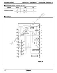 BA6849FS-E2 Datasheet Page 2