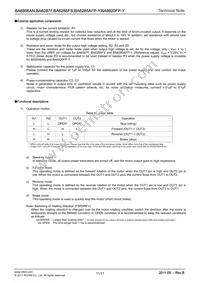 BA6920FP-Y Datasheet Page 11