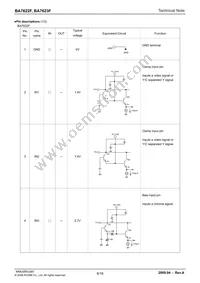 BA7623F-E2 Datasheet Page 6