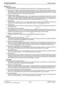 BA7657F-E2 Datasheet Page 15