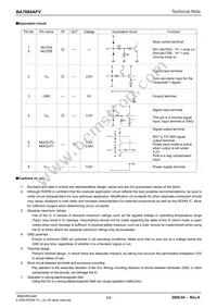 BA7664AFV-E2 Datasheet Page 3