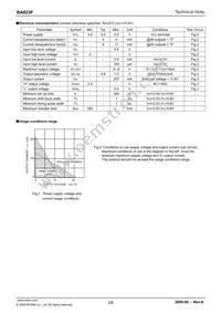 BA823F-E2 Datasheet Page 2