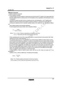 BA8274F-E2 Datasheet Page 5